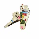 Pies modelos con puntos  (Reflexología Podal)